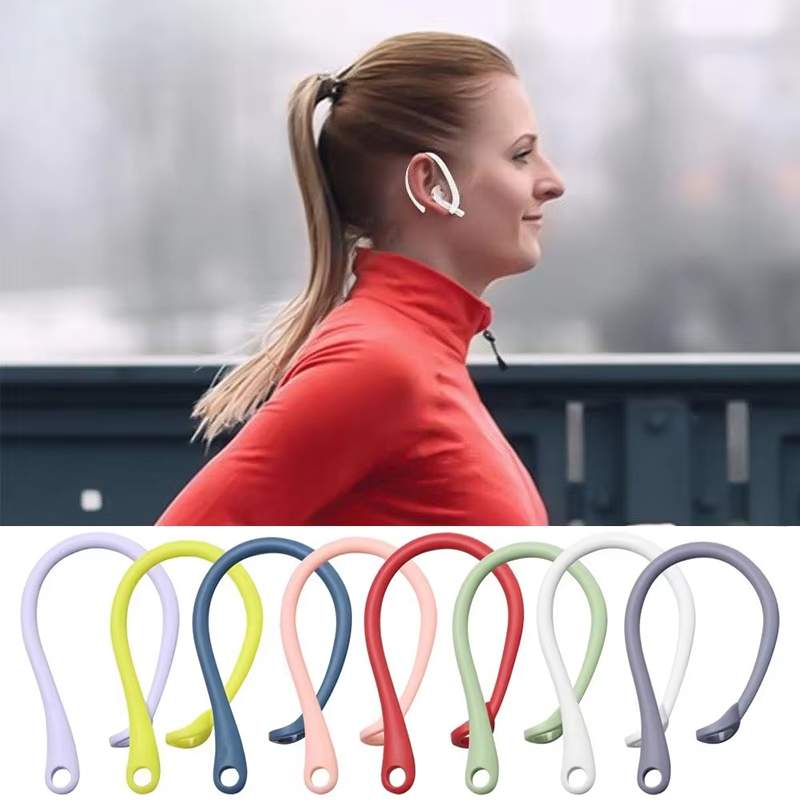Sports Earphone Hook - 1 paar siliconen anti-verloren siliconen oorhaak