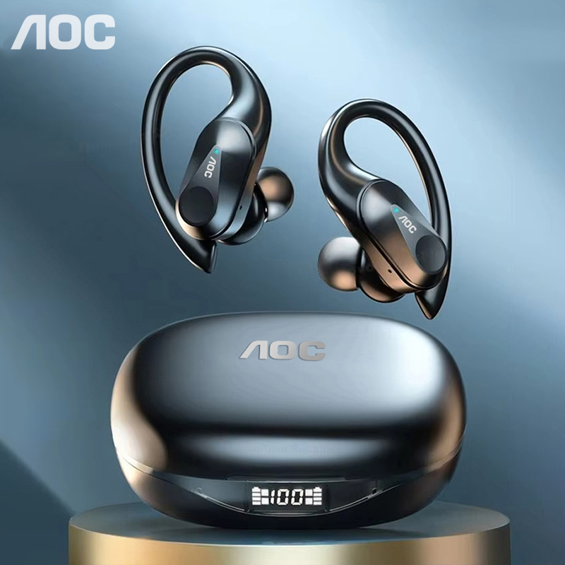 Usb C Earphone - Choice AOC Sport-headset Draadloze Bluetooth 6.0-oortelefoon
