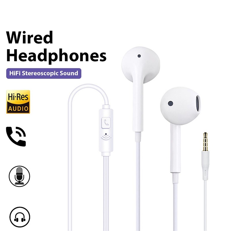 Audiophile Headphone Wired - 3,5 mm bedrade oortelefoon in-ear headset