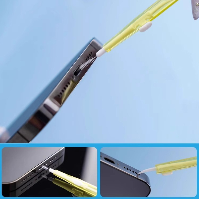 Usb C Earphone - Reinigingsborstel Metaal USB-C Oplaadpoort Universele Mini