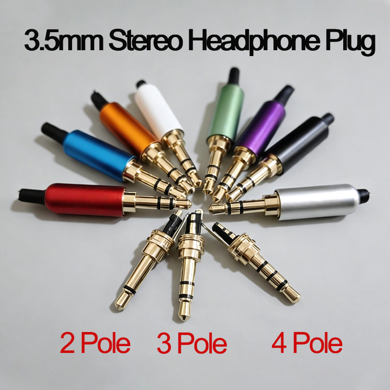 Audiophile Headphone Wired - 1PC 3.5MM Audio Connector 2/3/4 Polen