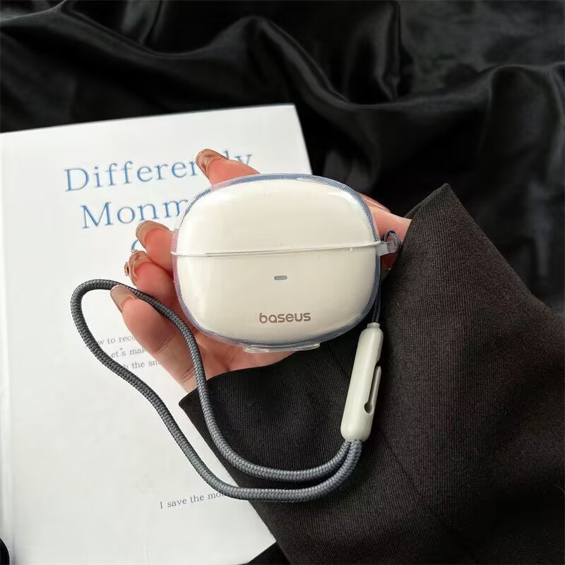 Earbuds Charging Case - Voor Baseus BC1 Lite Effenkleurige minimalistische