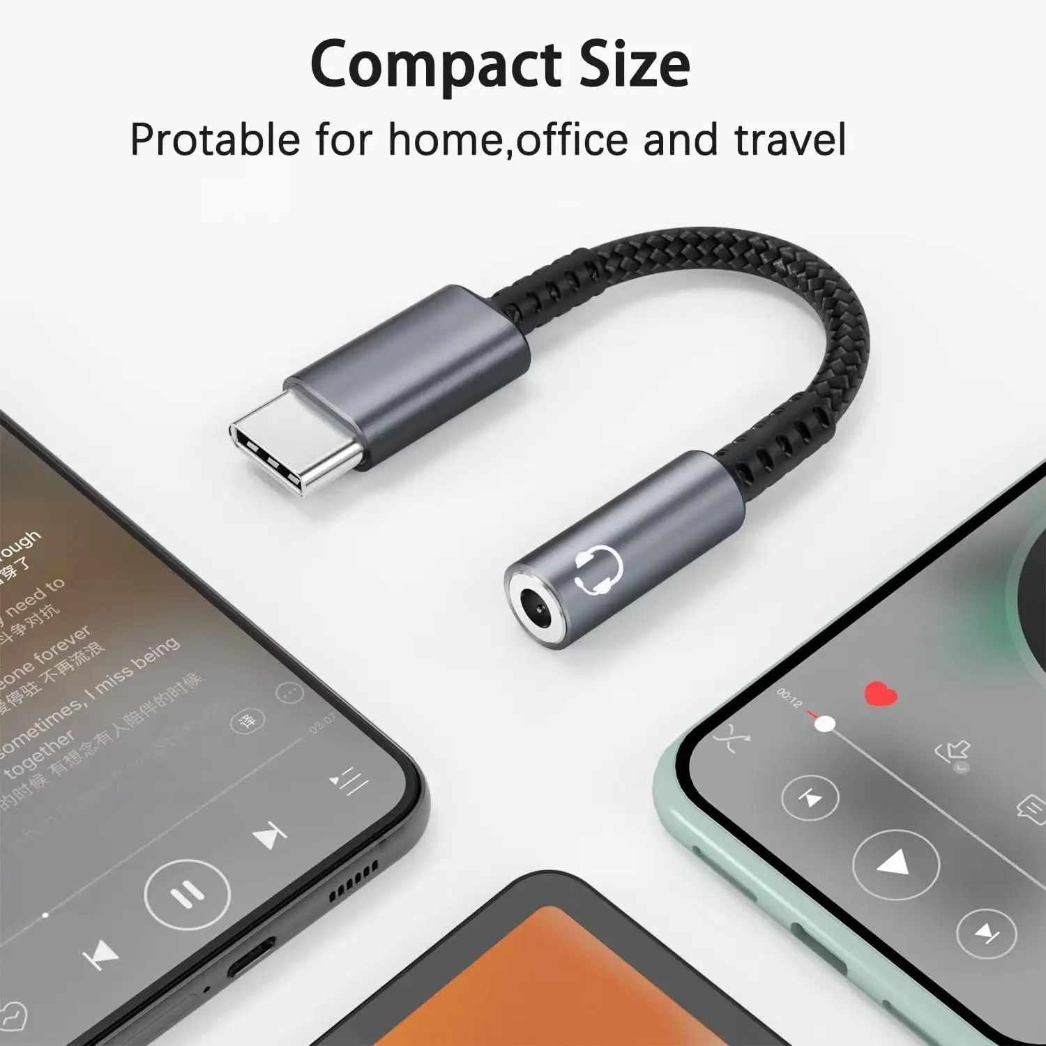 KEBIDU Type C naar 3.5mm audio - Audiophile Headphone Wired recensie en prijs