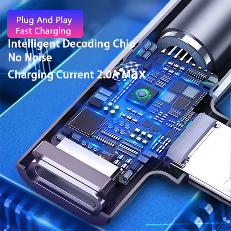 2-in-1 audio-oplaadhoofdtelefo - Earphone Splitter Jack recensie en prijs