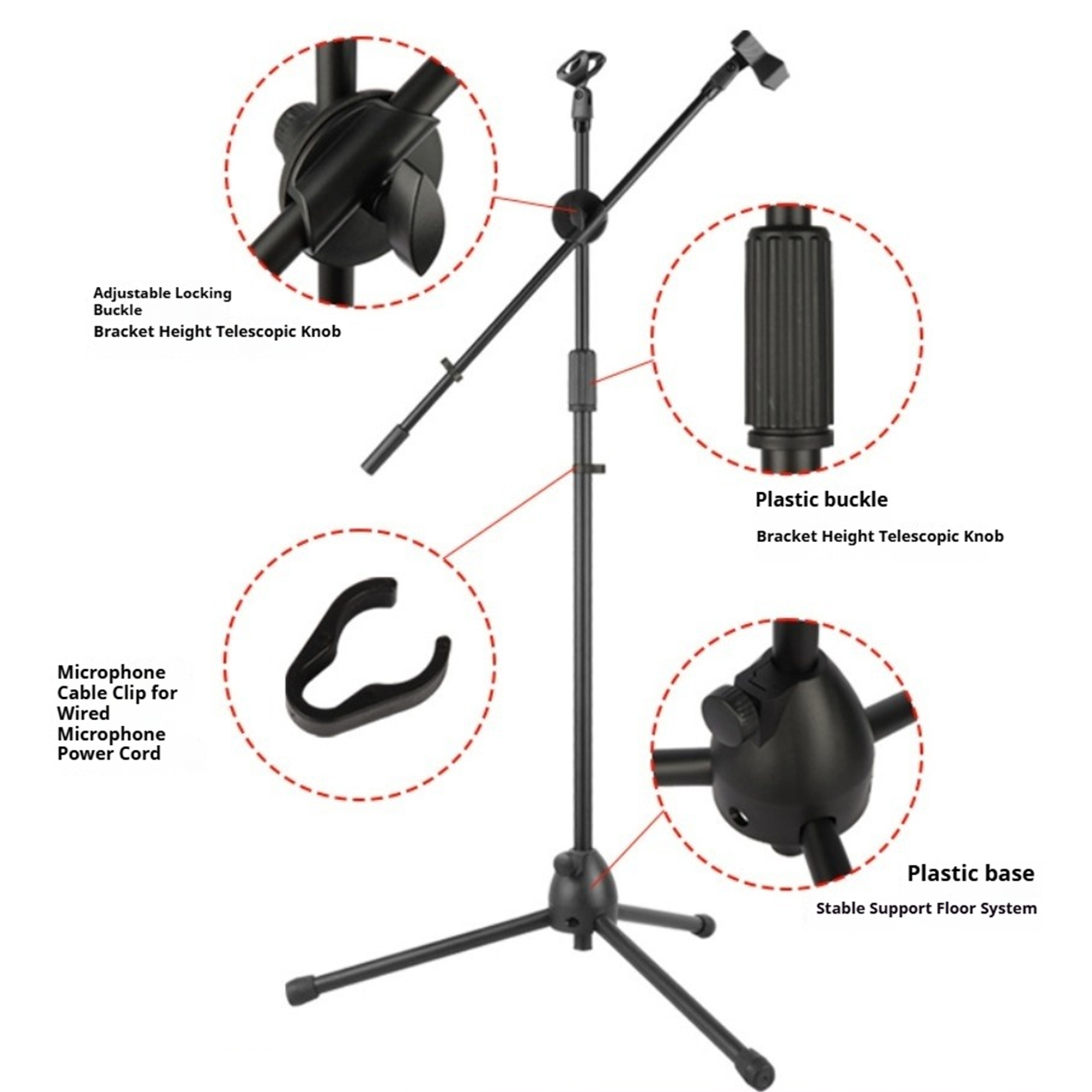 Prestatiemicrofoon-vloerstanda - Shure Mic Sm58 recensie en prijs