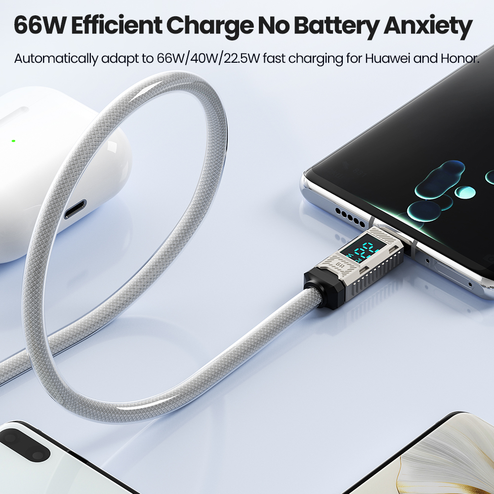 Toocki PD 66W USB C Kabel 6A D - Usb C Earphone recensie en prijs