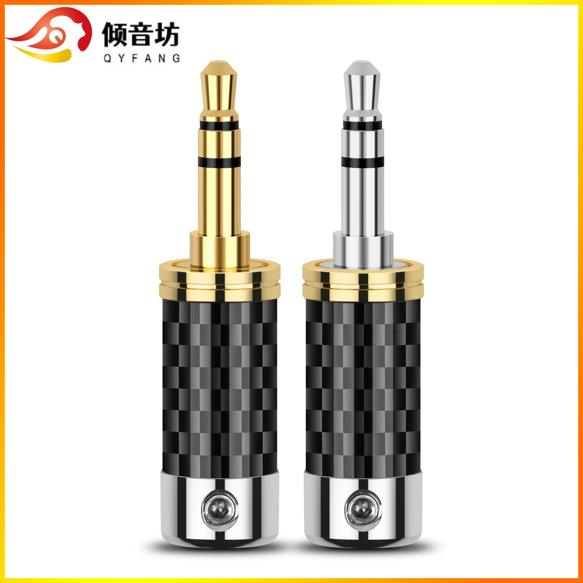Qyfang 3.5Mm 3 Pole Stereo Met - Audiophile Headphone Wired recensie en prijs