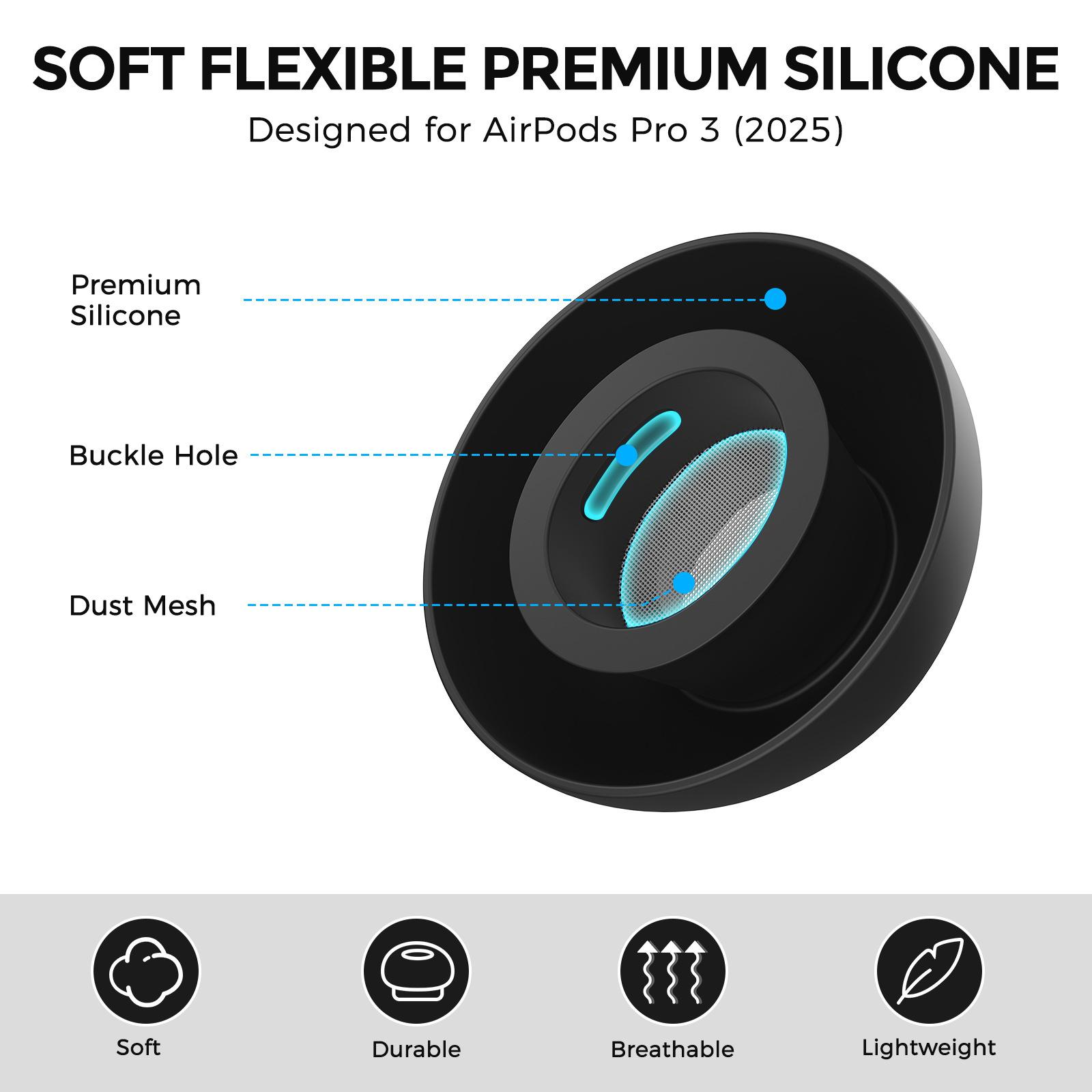 Voor AirPods Pro 3 XDcase 4 pa - Silicone Ear Tip Replacement recensie en prijs
