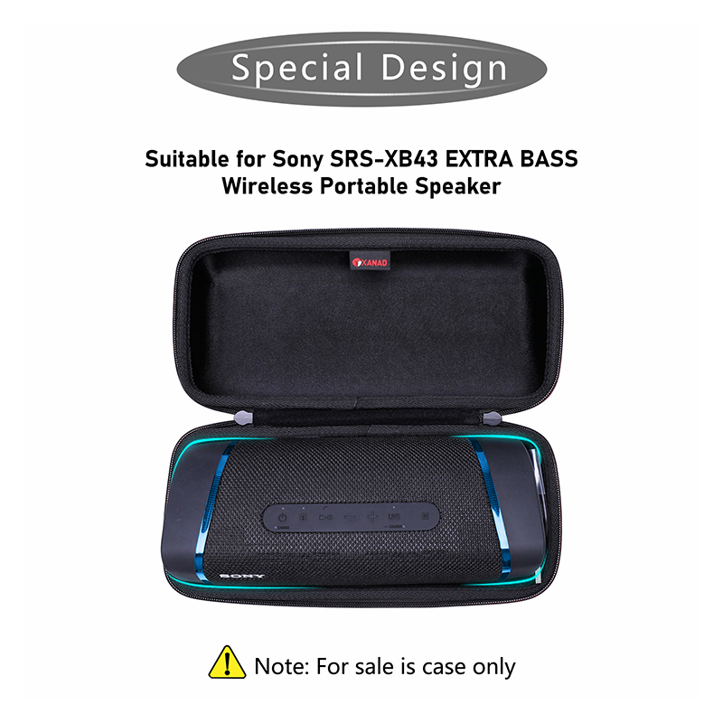 Xanad Eva Hard Case Voor Sony  - Anker Speaker Soundcore Boom 2 recensie en prijs