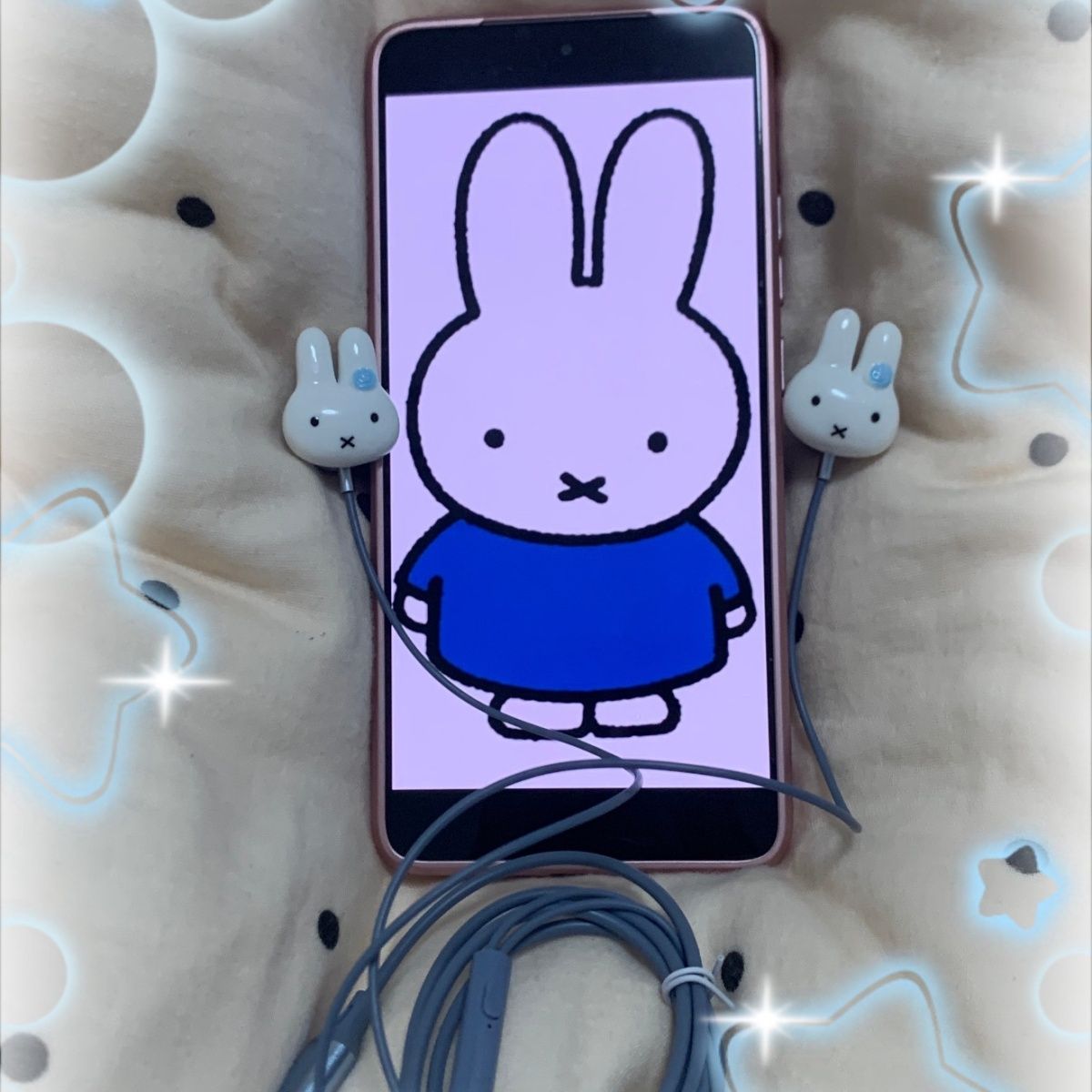 Vintage schattige Miffy Rabbit - Usb C Earphone recensie en prijs