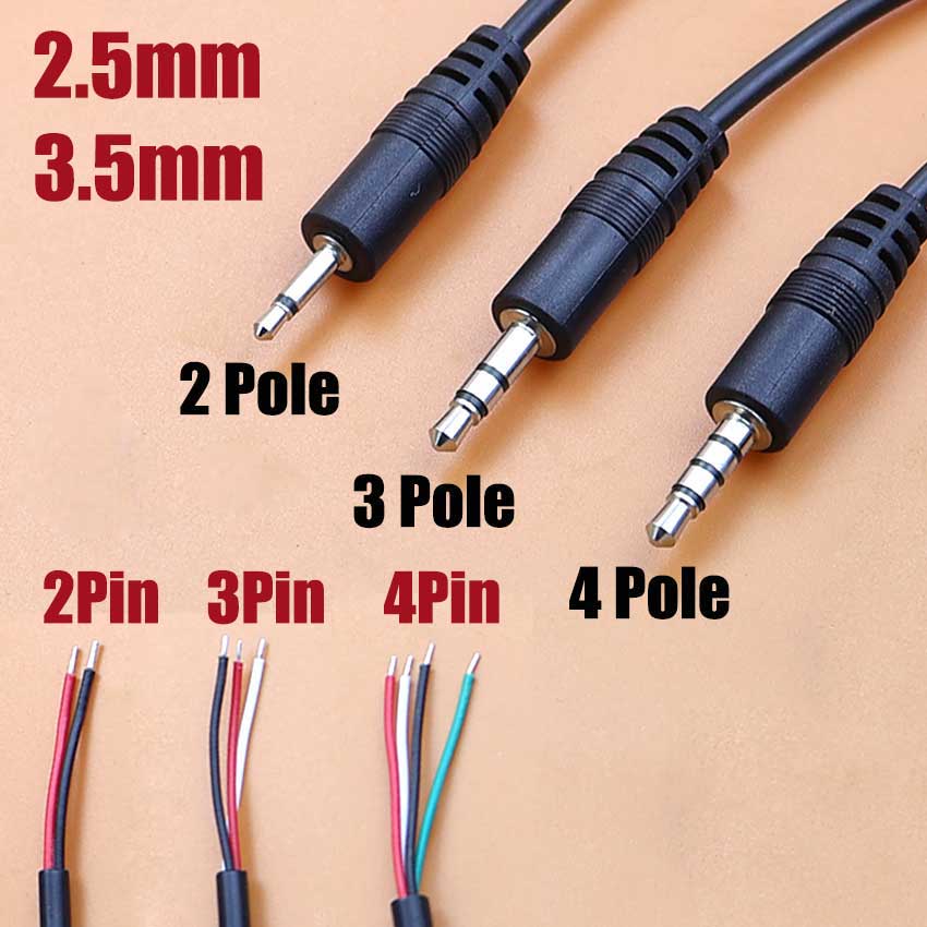 1pcs 2.5mm 3.5mm Mono Stereo A - Audiophile Headphone Wired recensie en prijs