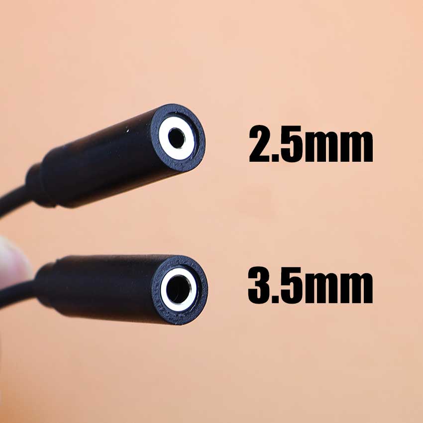 1pcs 2.5mm 3.5mm Mono Stereo A - Audiophile Headphone Wired recensie en prijs