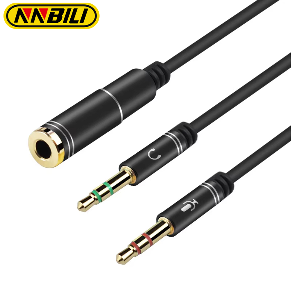 NNBILI Mini Jack 3.5 Microfoon - Earphone Splitter Jack recensie en prijs