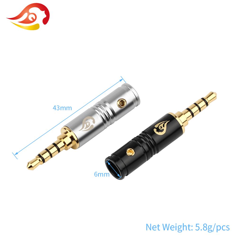 QYFANG 3.5mm Audio Jack 3/4 Po - Audiophile Headphone Wired recensie en prijs