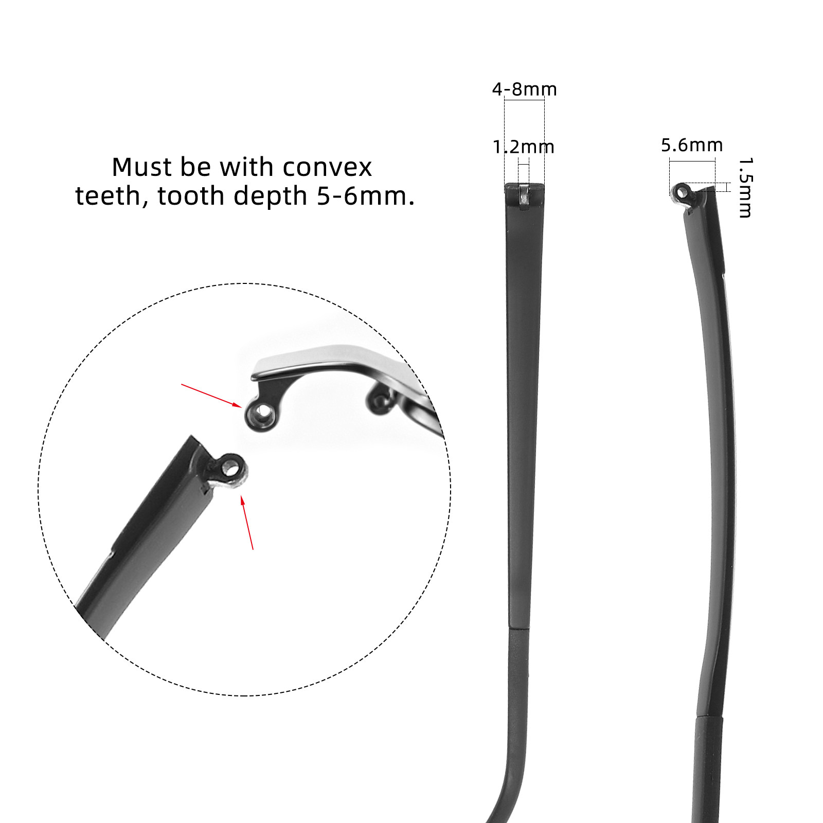 Universele brilpootjes van zac - Silicone Ear Tip Replacement recensie en prijs
