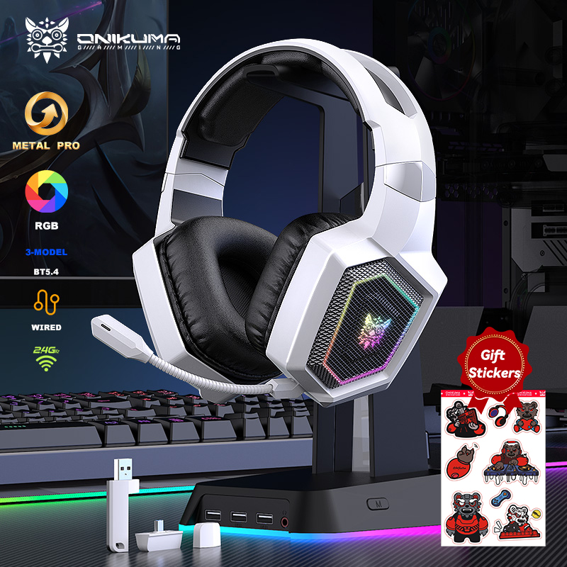 ONIKUMA 2,4 GHz draadloze gami - Gaming Headset Rgb recensie en prijs