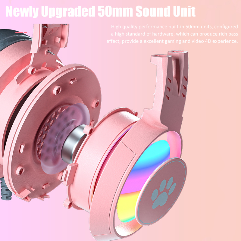 Schattige Cat Ear Gaming Kopte - Gaming Headset Rgb recensie en prijs