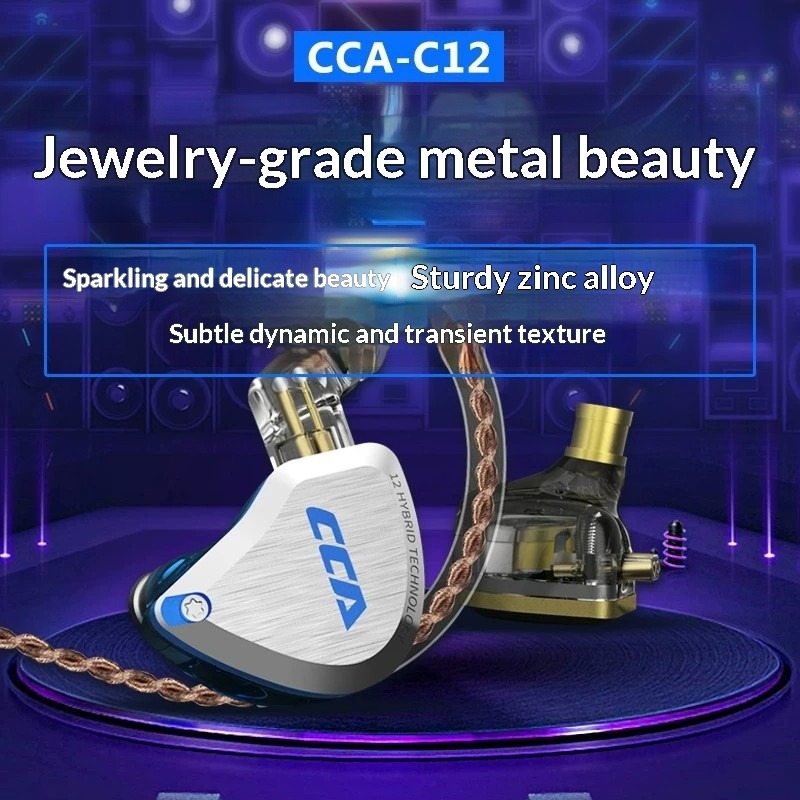 CCA C12 Oordopjes Hi-Fi Audiof - Audiophile Headphone Wired recensie en prijs