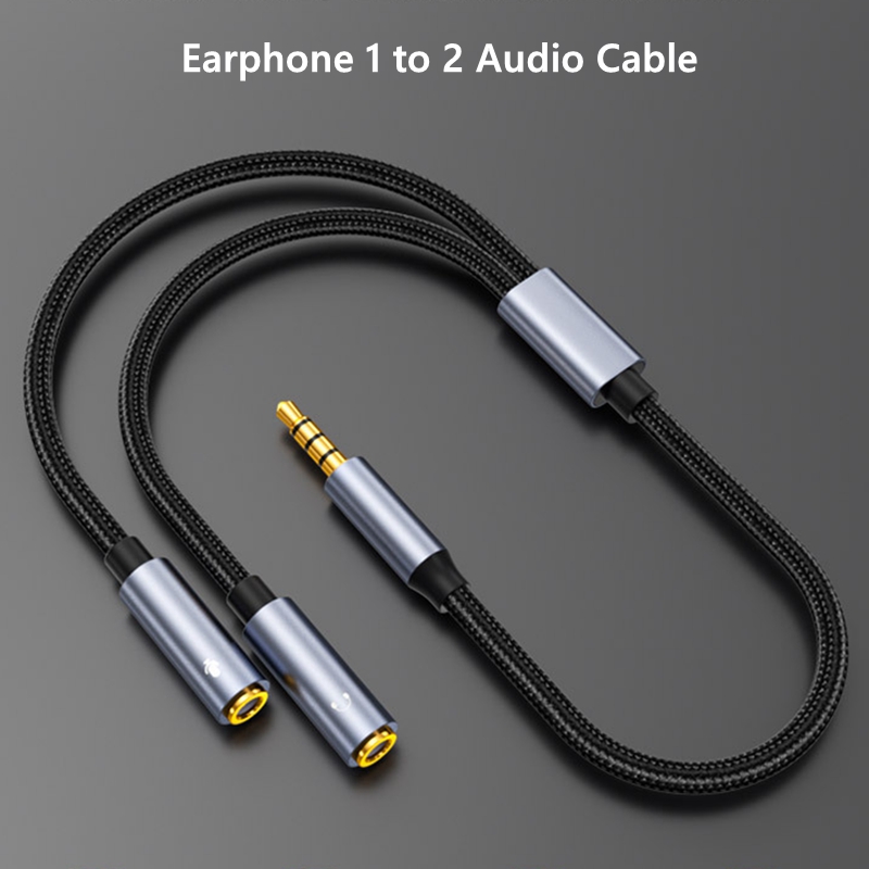 3,5 mm jack aux-audiokabel man - Earphone Splitter Jack recensie en prijs