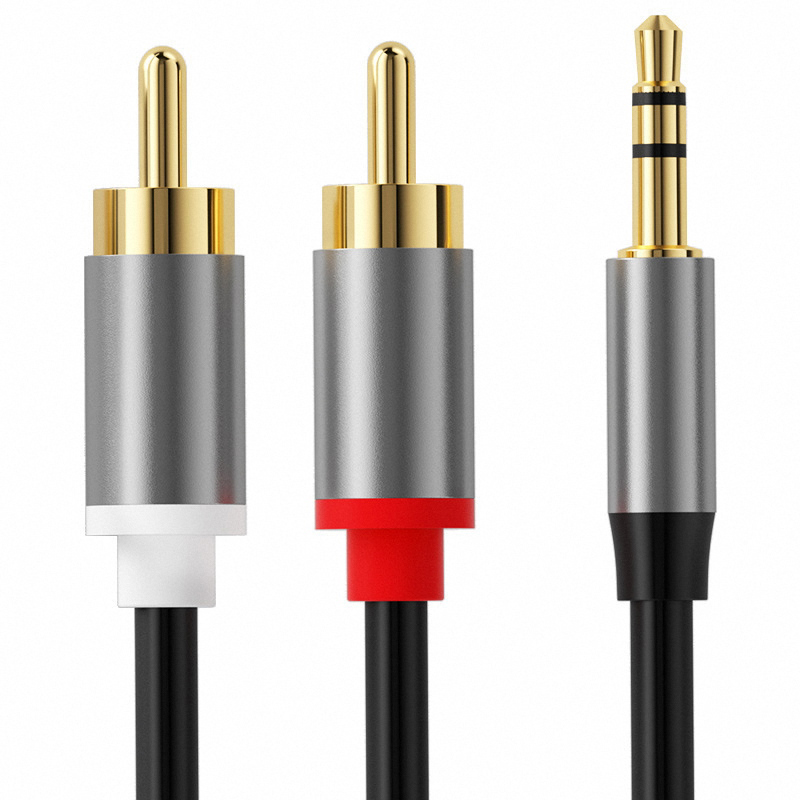 3,5 mm naar 2 RCA dubbele Lotu - Cable Extension 3.5 recensie en prijs